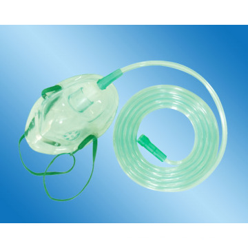 Medizinische PVC-Sauerstoffmaske (ohne Vernebler) für Erwachsene und Baby (XT-FL046)